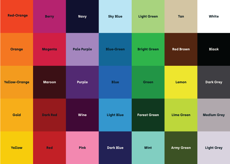 Trust's House Thread Colors